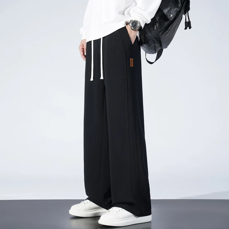 Damen Weite Lounge-Sweathose mit Tunnelzug und geradem Bein Nord Taschen