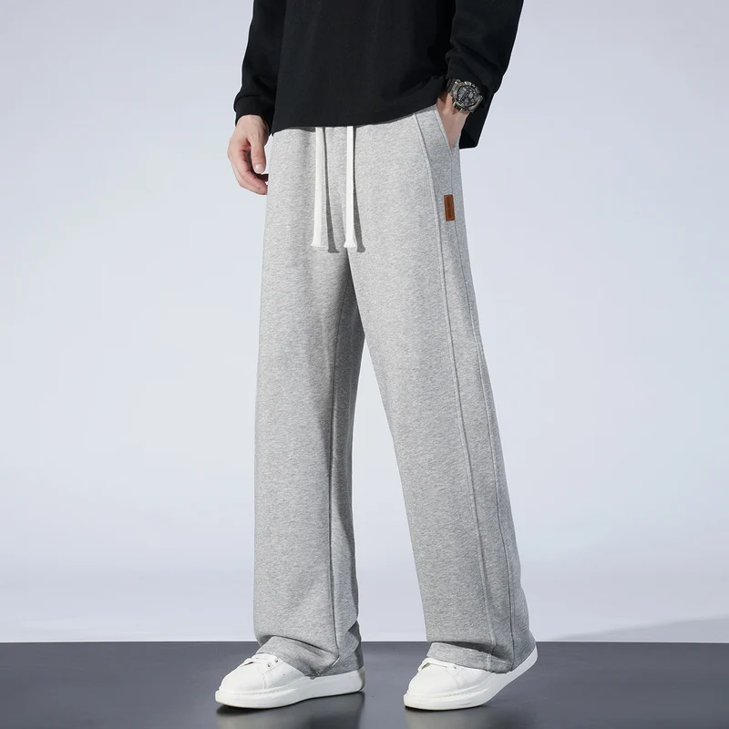 Damen Weite Lounge-Sweathose mit Tunnelzug und geradem Bein Nord Taschen