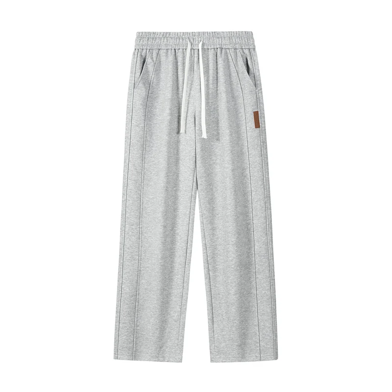 Damen Weite Lounge-Sweathose mit Tunnelzug und geradem Bein Nord Taschen