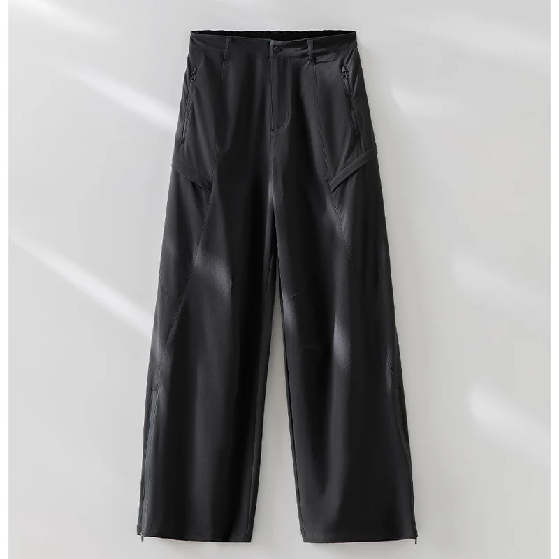 Damen schlichte taillierte Lederjacke mit Stehkragen und Zwei-Wege-Reißverschluss Nord Taschen