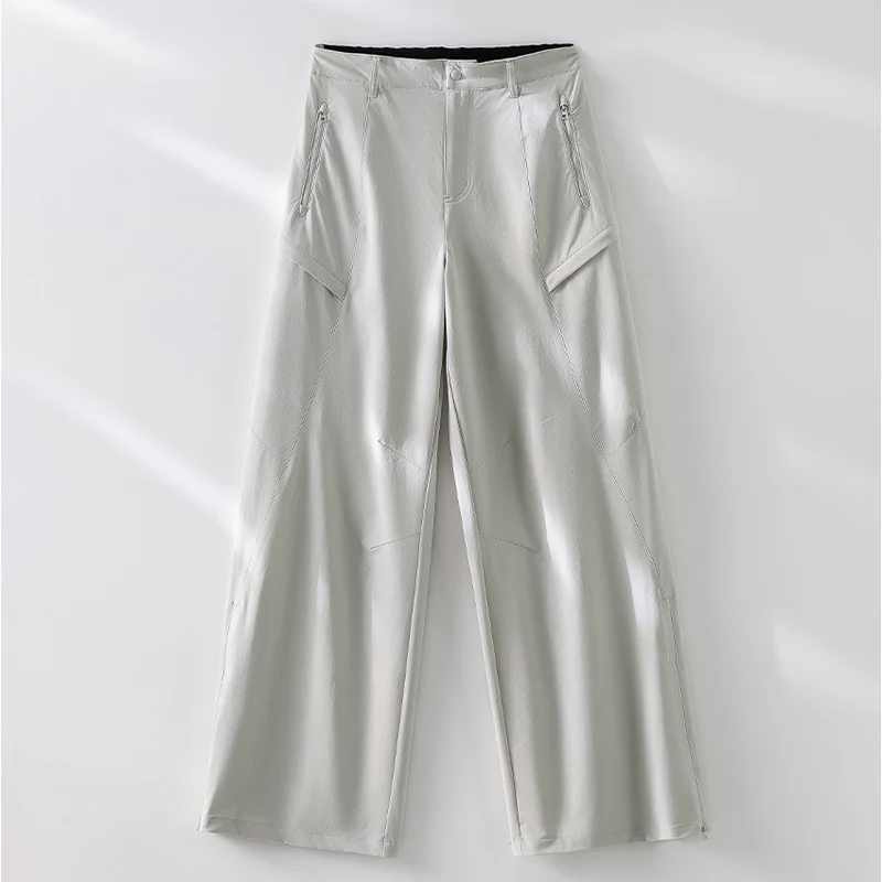 Damen schlichte taillierte Lederjacke mit Stehkragen und Zwei-Wege-Reißverschluss Nord Taschen