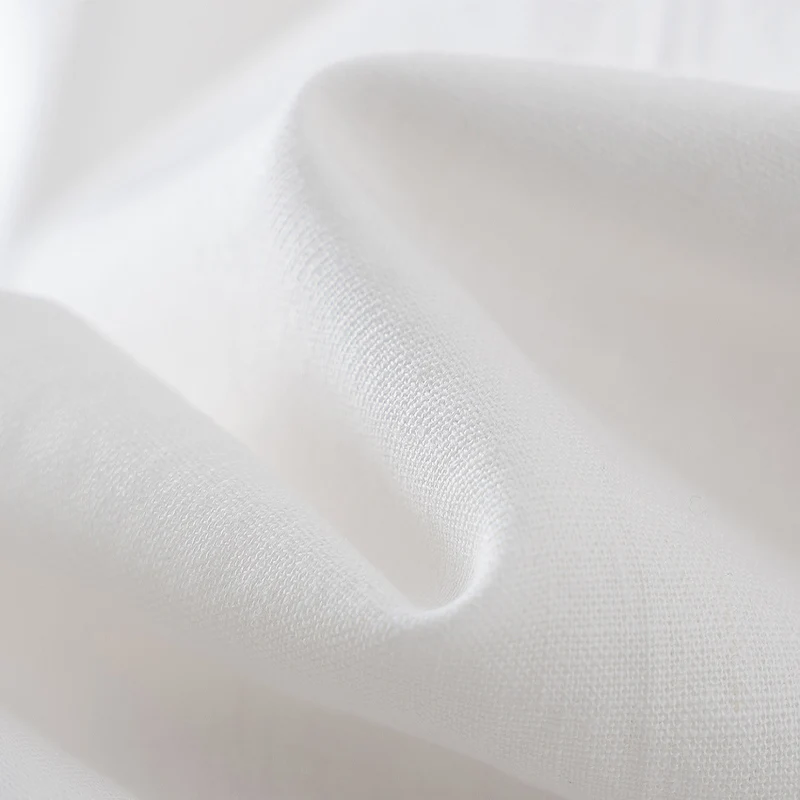 Damen Relaxed Palazzo-Hose aus Viskose‑Leinen mit Bundfalte und Tunnelzug Nord Taschen