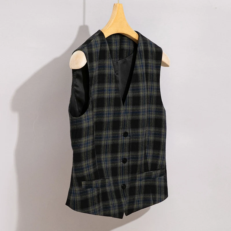 Damen Longline Wollmix-Mantel mit kastiger Silhouette und überlappendem Revers Nord Taschen