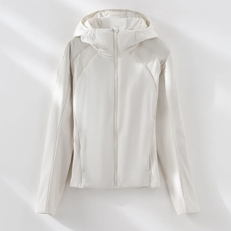 Damen Leichte Softshell-Jacke mit Kapuze, Raglanärmeln und taillierter Passform Nord Taschen