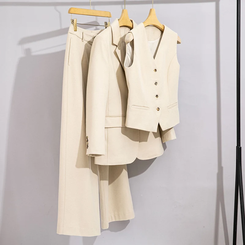 Damen Lang geschnittener Wollmix-Blazer mit Ein-Knopf-Verschluss und Pattentaschen Nord Taschen