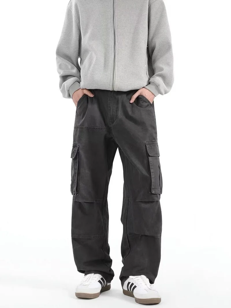 Herren Cargo-Hose mit strapazierfähigem Material und großzügigen Taschen