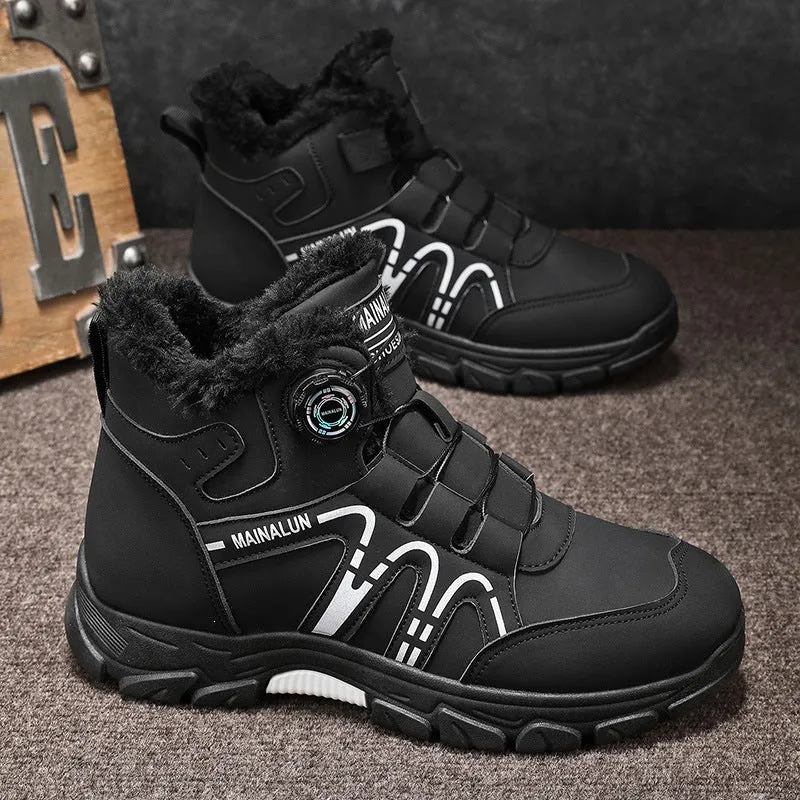 Herren Wetterfeste Winterschuhe Nord Taschen