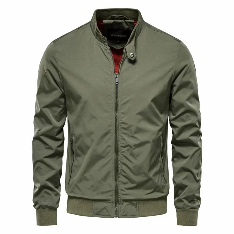 Herren Leichte Freizeit Frühlingsjacke