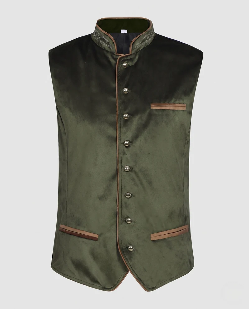 Damen eleganter Westen mit kunstvollen Details Nord Taschen