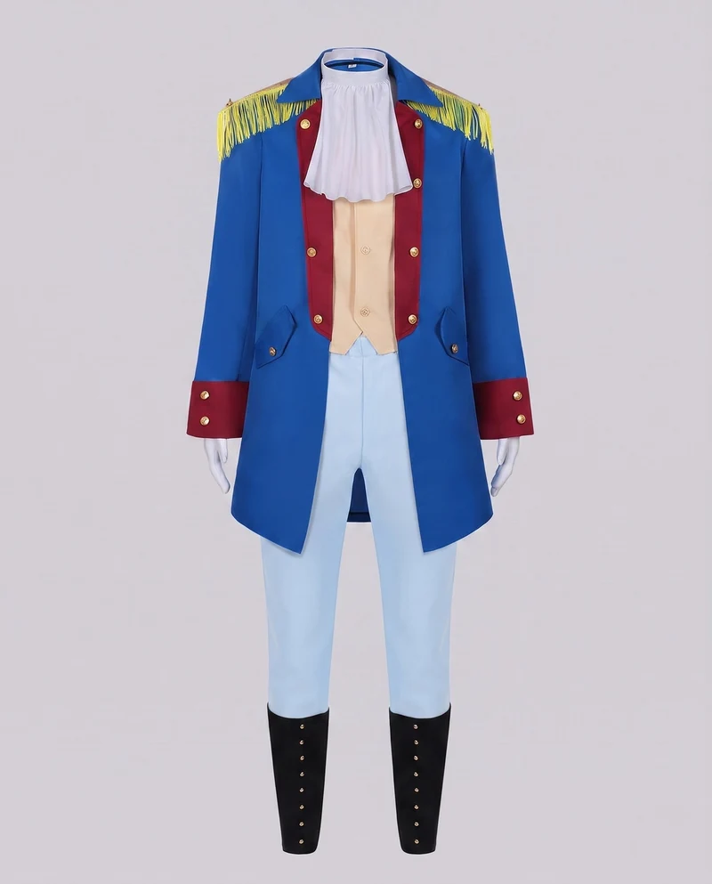Damen historisches Kostümset mit Frackjacke, Hose, Hemd und Hut Nord Taschen