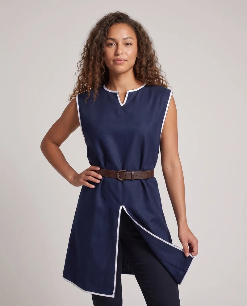 Damen historisches Mittelalterkleid mit dekorativem Gürtel Nord Taschen