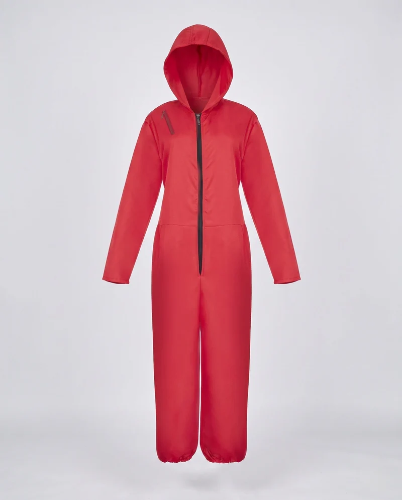 Damen Kapuzenoverall mit praktischen Taschen und Reißverschluss Nord Taschen