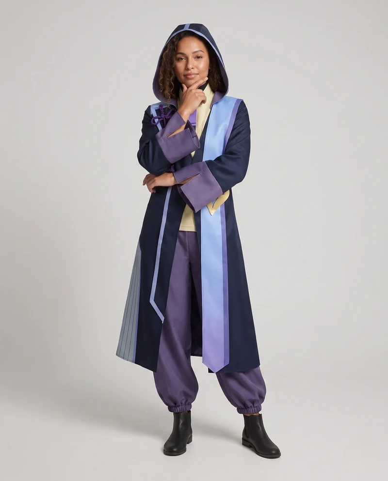 Damen Kostüm-Jacke mit Kapuze und flexibel einstellbaren Details Nord Taschen