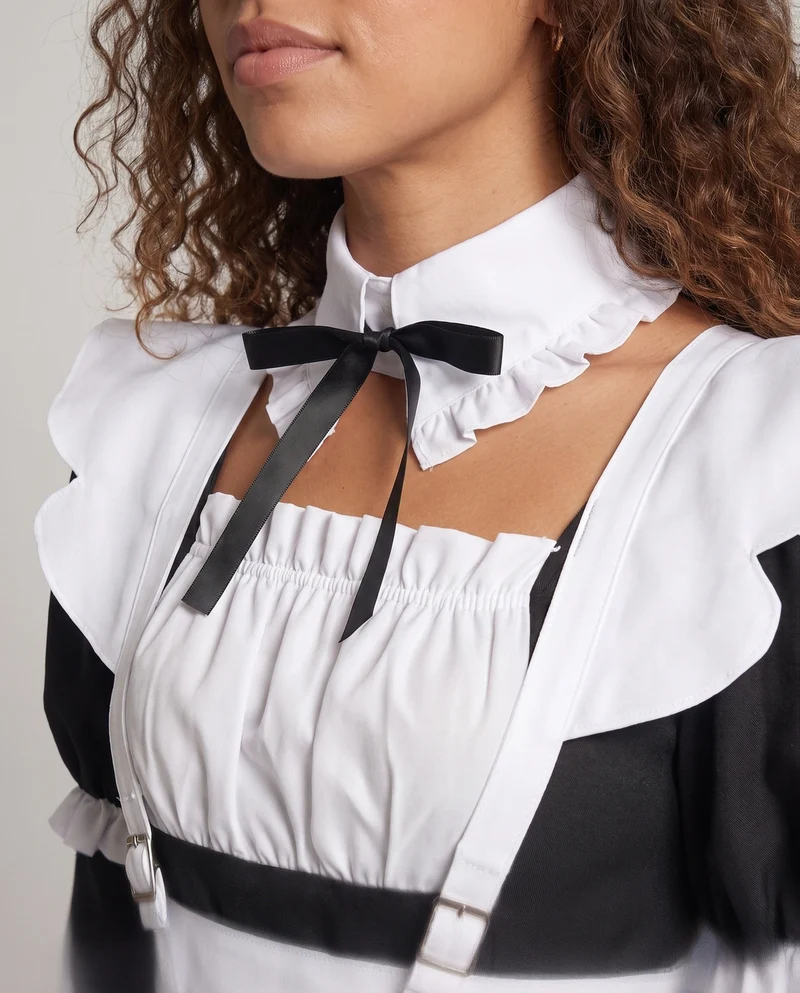 Damen Kostüm mit elegantem Schürzen-Design und Rüschendetails Nord Taschen