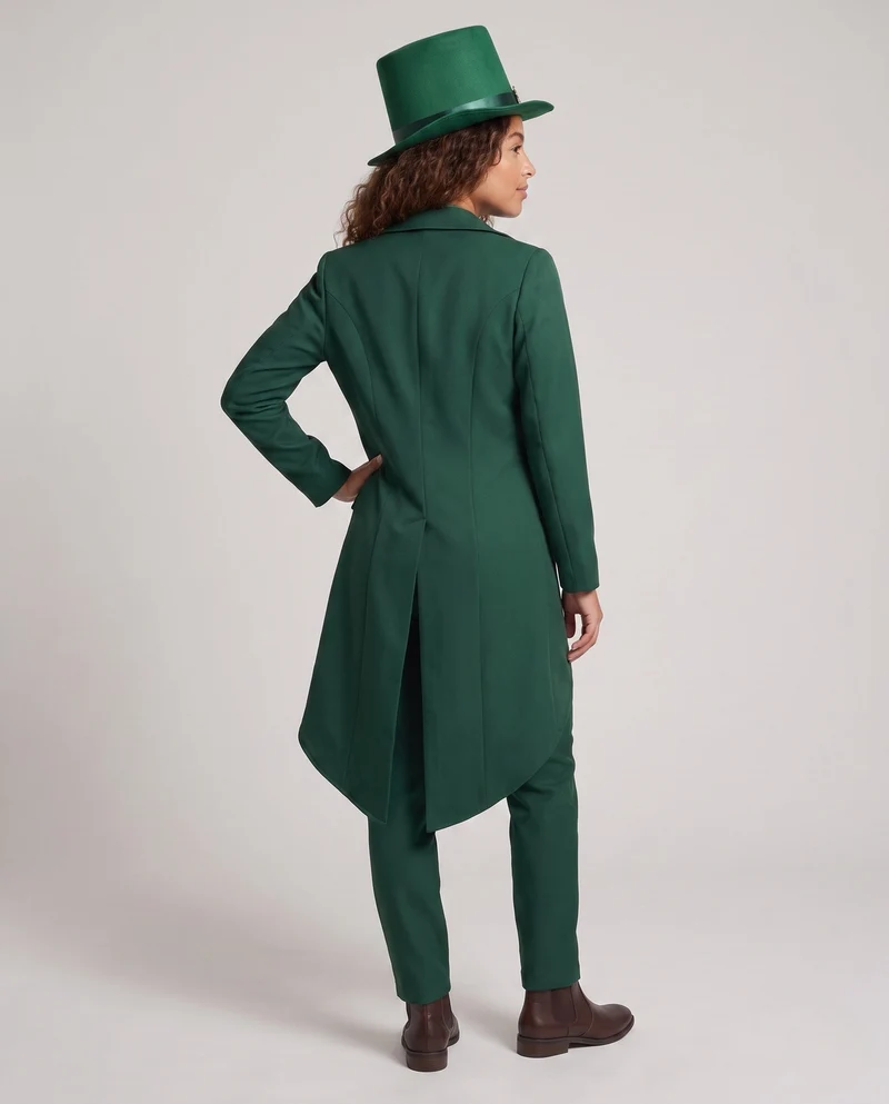 Damen Kostümset mit Frackjacke, Zylinder und Fliege Nord Taschen