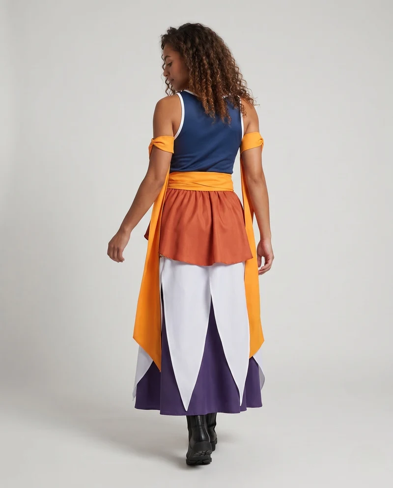 Damen Cosplay-Kleid mit elegantem Design und kunstvollen Akzenten Nord Taschen