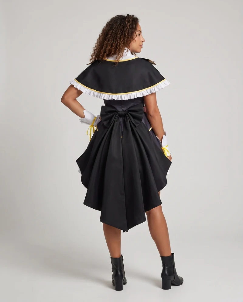 Damen Cosplay-Kleid mit elegantem Design und kunstvollen Details Nord Taschen
