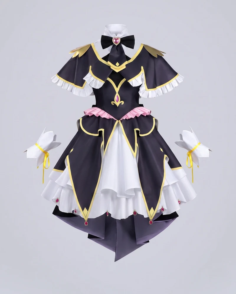 Damen Cosplay-Kleid mit elegantem Design und kunstvollen Details Nord Taschen