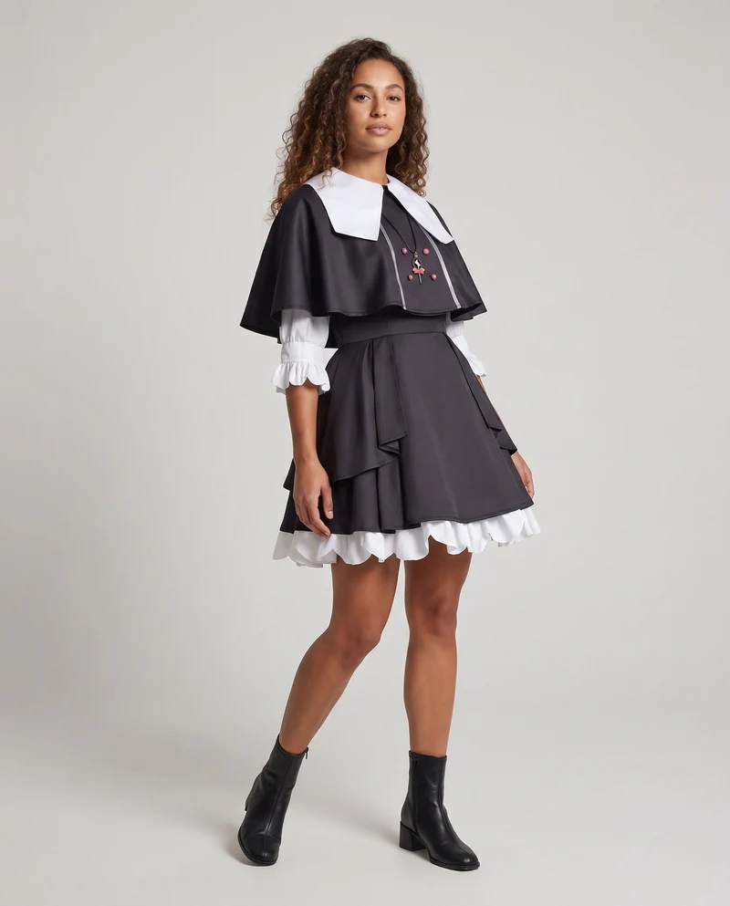 Damen Cosplay-Kleid mit klassischem Design und erstklassigen Accessoires Nord Taschen