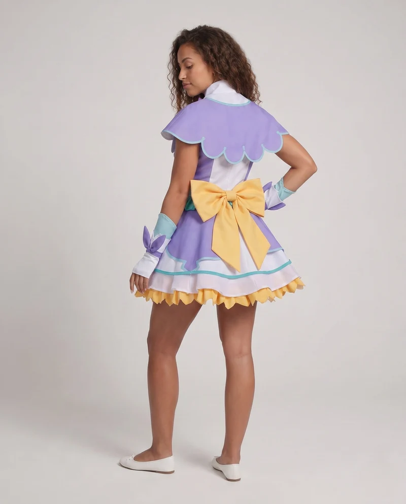 Damen Cosplay-Kleid mit kunstvollen Details und vielseitigen Accessoires Nord Taschen