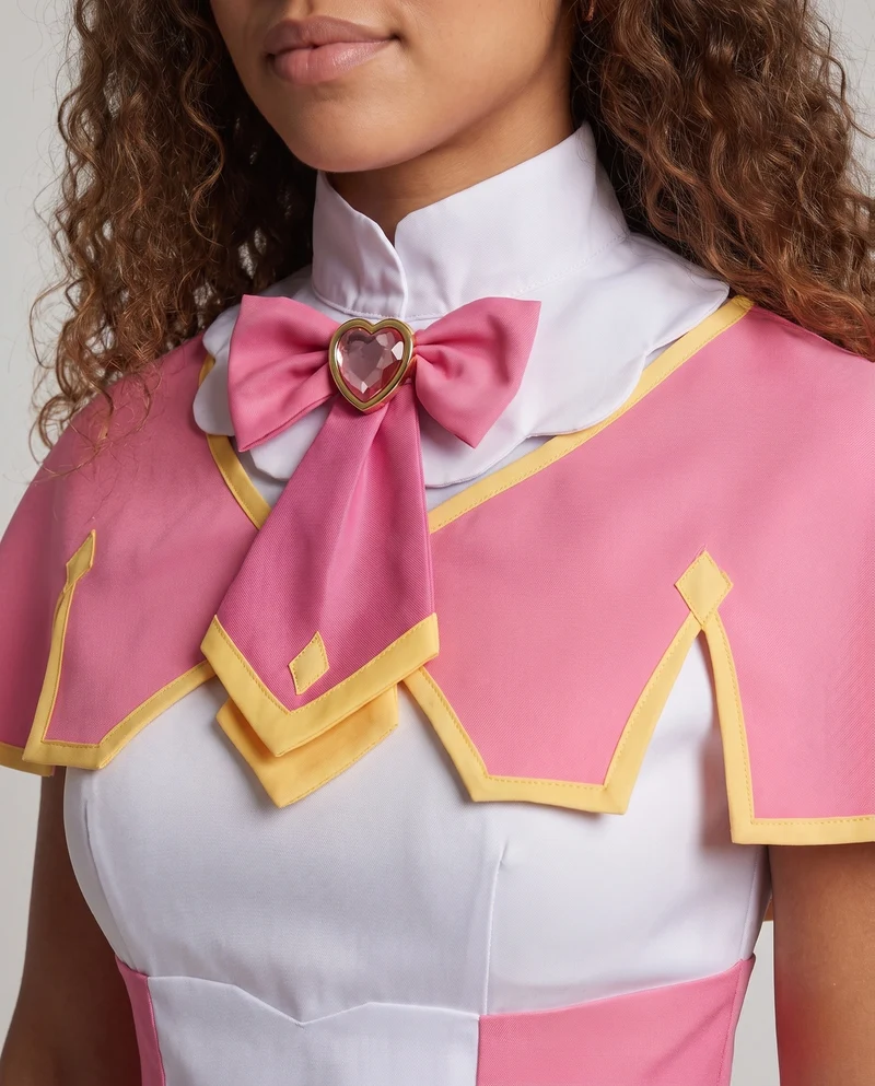 Damen Cosplay-Kostüm mit voluminösem Rock, eleganten Rüschen und hochwertigem Zubehör Nord Taschen