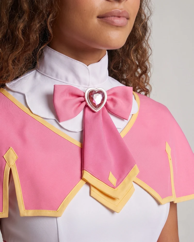 Damen Cosplay-Kostüm mit voluminösem Rock und kunstvollen Verzierungen Nord Taschen
