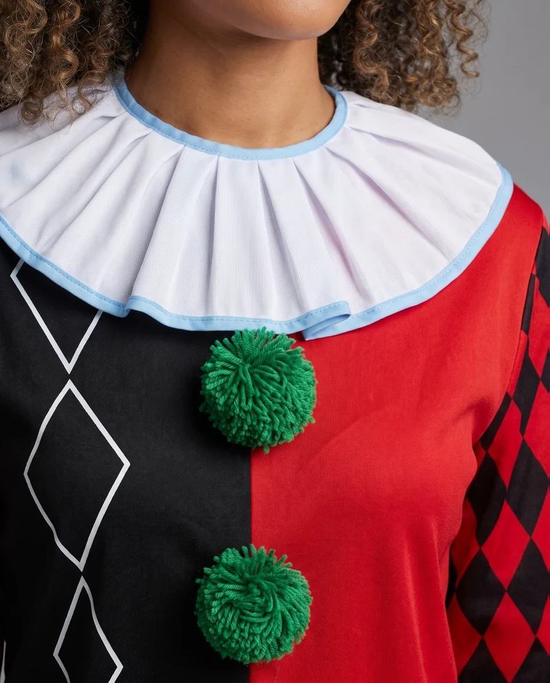 Damen Kostümset mit Sturmhaube, Handschuhen und Accessoires Nord Taschen