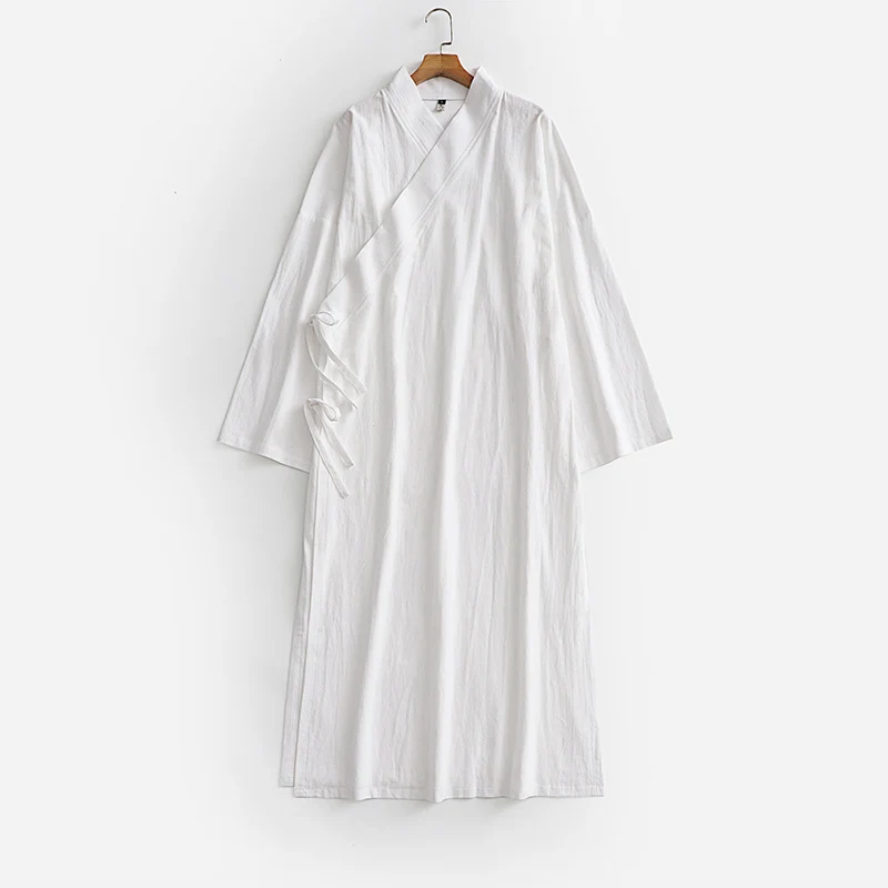 Unisex Langer Kimono-Mantel mit Bindeband, weitem Schnitt und minimalistischer Silhouette Nord Taschen
