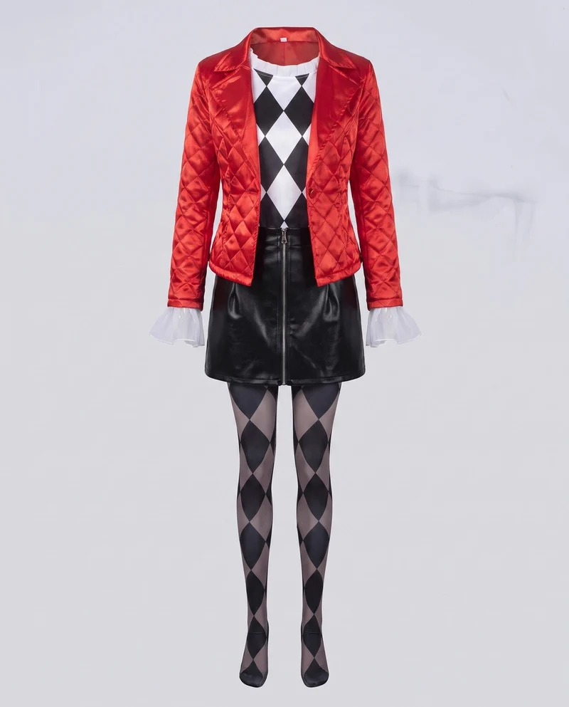 Damen Cosplay-Kostümset mit eleganter Jacke und raffiniertem Design Nord Taschen