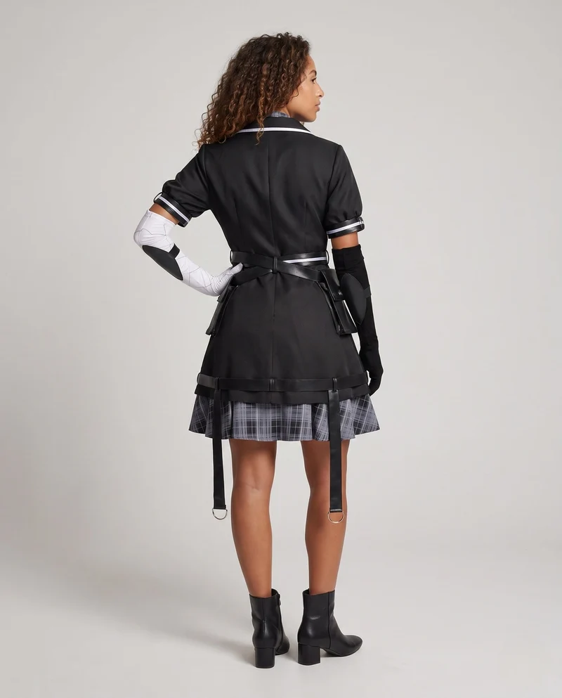 Damen Cosplay-Kostümset mit hochwertiger Bekleidung und vielseitigen Accessoires Nord Taschen