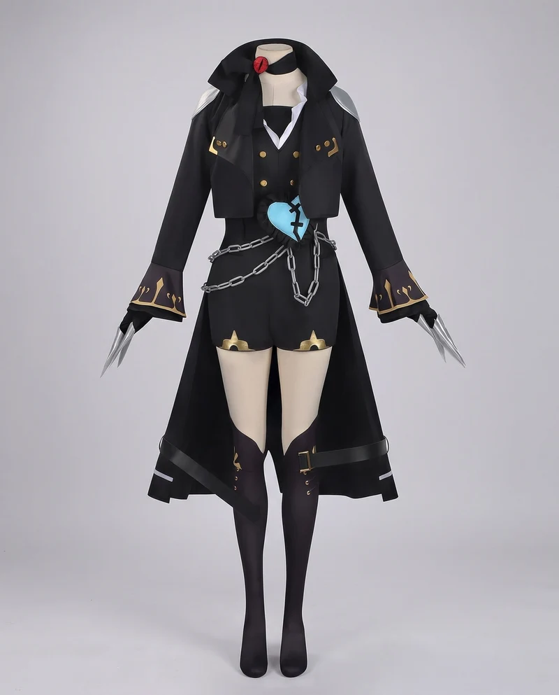 Damen Cosplay-Outfit mit detailverliebter Robe, frechem Schnitt und vielseitigen Accessoires Nord Taschen