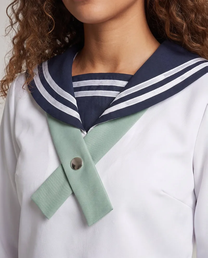 Damen Cosplay-Outfit mit klassischem T-Shirt und weitem Hosenanzug Nord Taschen