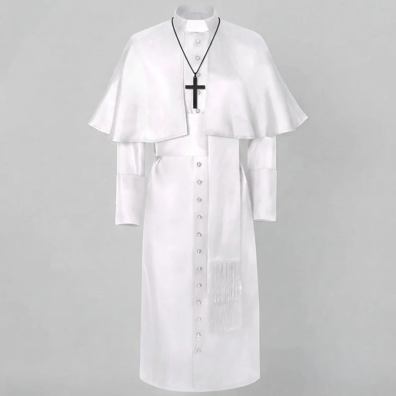 Damen Liturgisches Gewand mit eleganter Kragenpartie und stylischem Umhang Nord Taschen