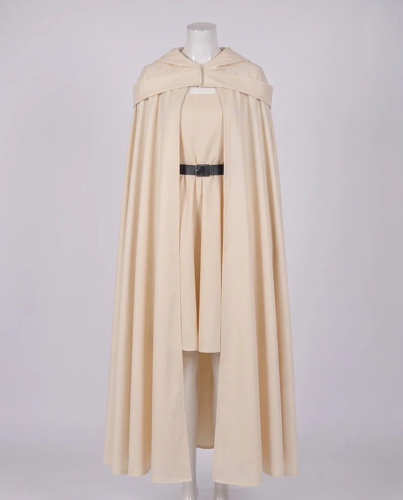 Damen Cosplay-Outfit mit kunstvollem Umhang und detailverliebt gestalteten Accessoires Nord Taschen