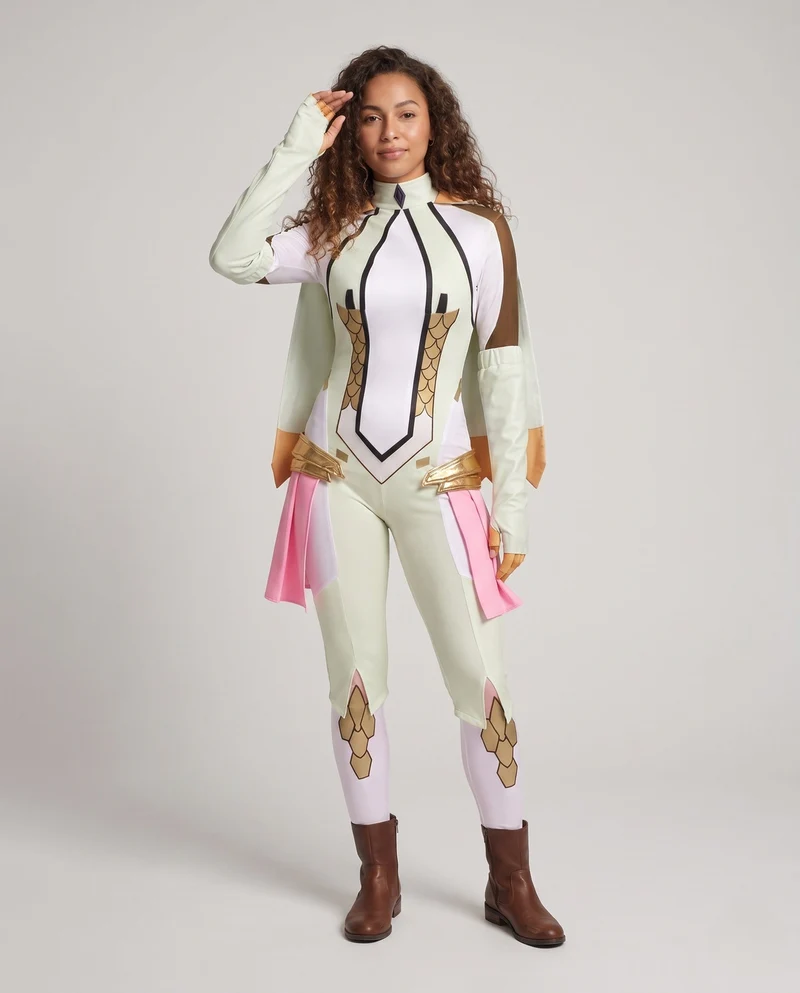 Damen Cosplay-Outfit mit kunstvollen Details und modischen Akzenten Nord Taschen