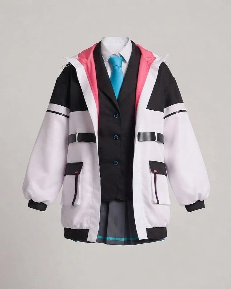 Damen Cosplay-Outfit mit modernem Anzug und stylishen Accessoires Nord Taschen
