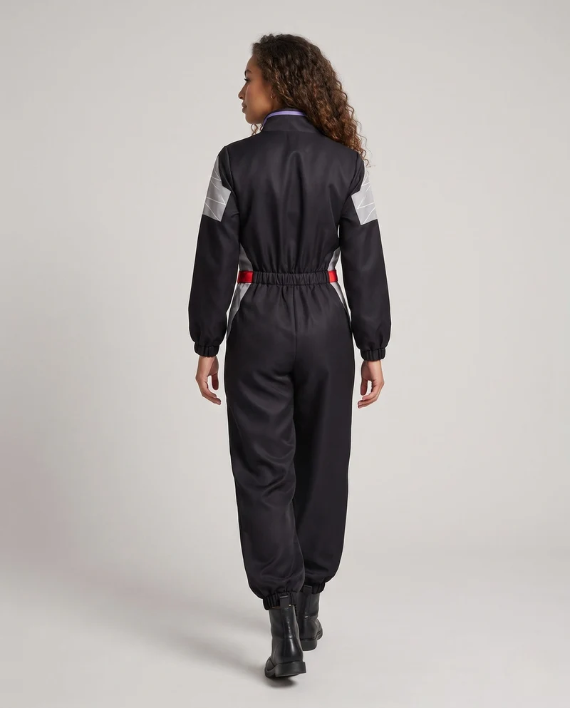 Damen Cosplay-Overall mit Handschuhen und Kunstfaser-Einsätzen Nord Taschen