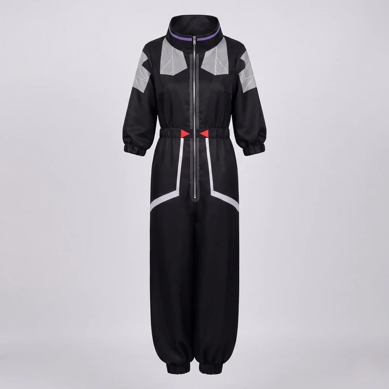 Damen Cosplay-Overall mit Handschuhen und Kunstfaser-Einsätzen Nord Taschen