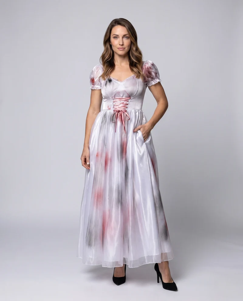 Damen Gruseliges Brautkleid Nord Taschen