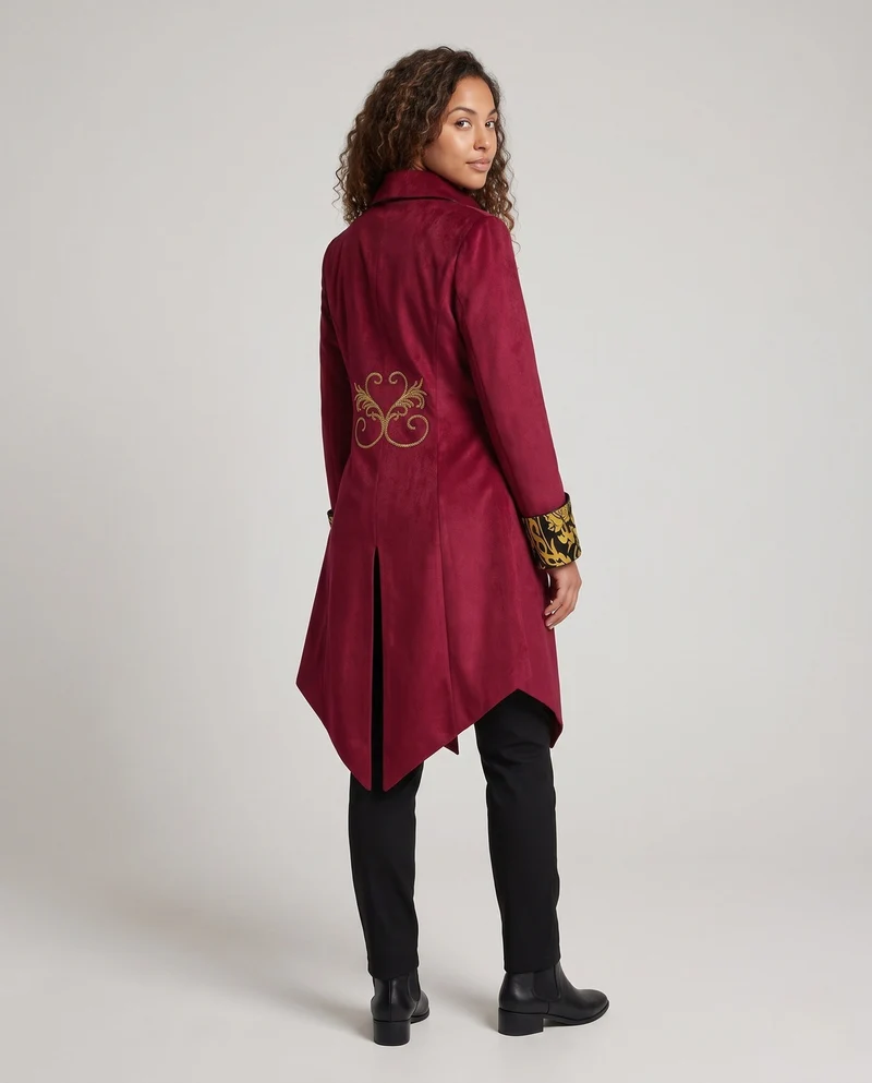 Damen elegante Couture-Jacke Nord Taschen