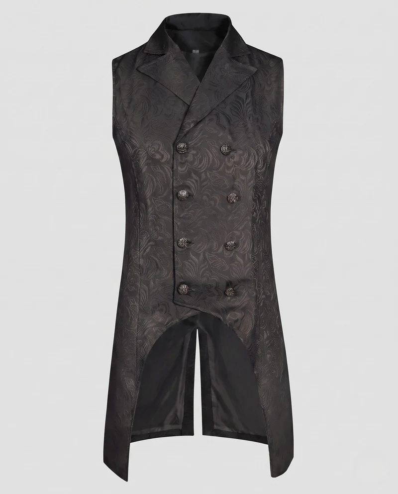 Damen elegante Frackjacke mit floralem Muster Nord Taschen