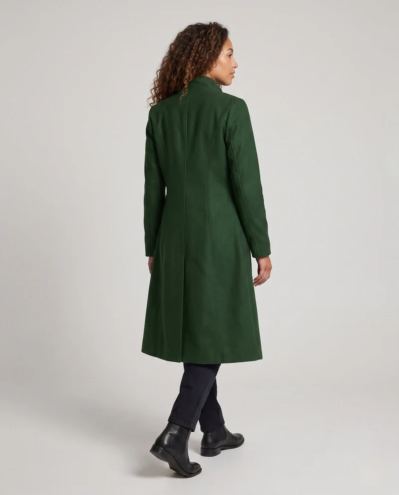 Damen elegante Frackjacke mit goldenen Knöpfen Nord Taschen
