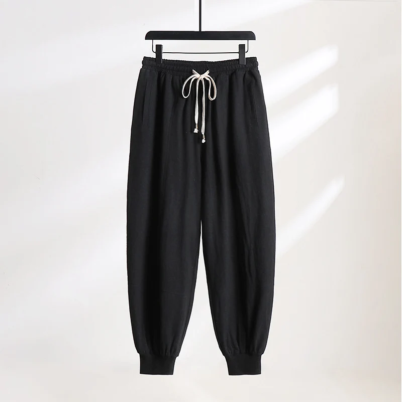 Herren Leichte Baumwoll-Jogginghose mit Kordelzug, Elastischem Bündchen und praktischen Taschen Nord Taschen
