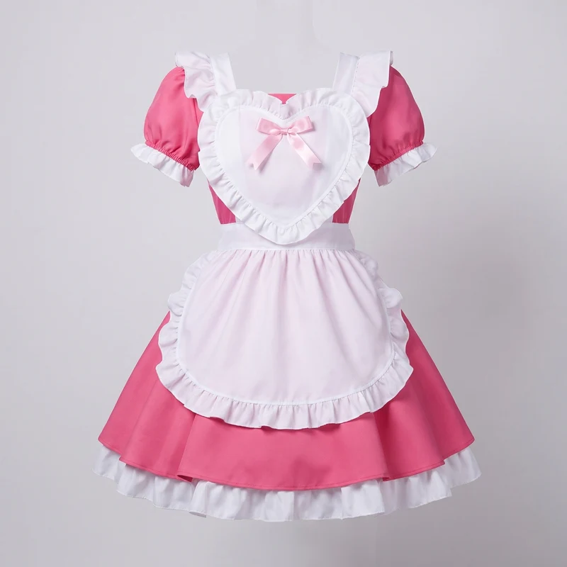 Damen Vintage-Servierkleid mit Rüschen und Haube Nord Taschen