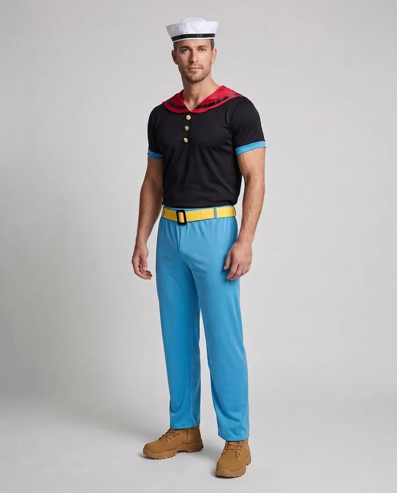 Herren Matrosen Kostüm Nord Taschen