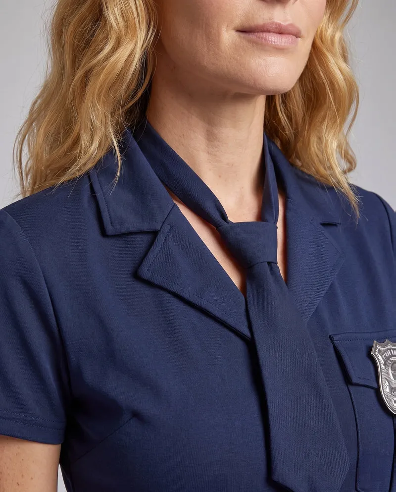 Damen Polizeiuniform Kleid mit modischen Akzenten Nord Taschen