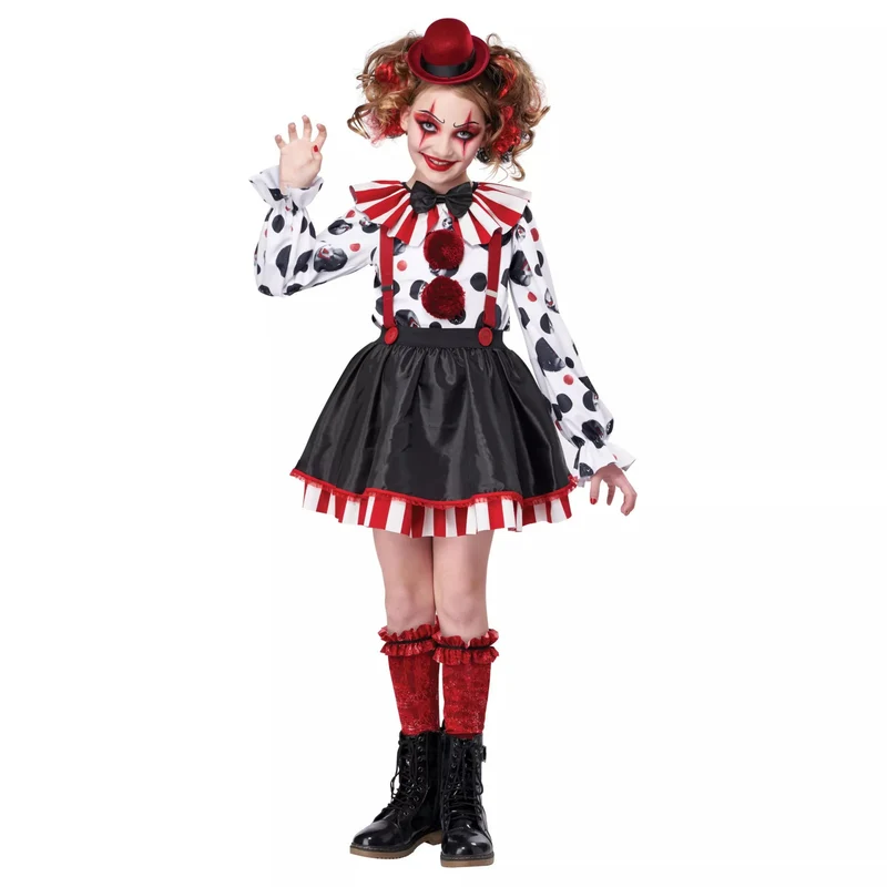 Mädchen Clown Kostüm Nord Taschen