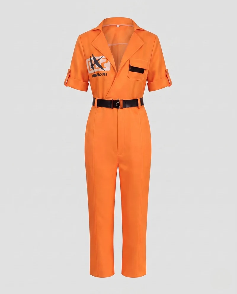 Damen Overall mit modischem Schnitt und praktischen Taschen Nord Taschen
