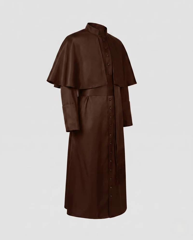 Damen eleganter Kapuzenumhang mit geschmeidigem Schnitt und kunstvollen Verzierungen Nord Taschen