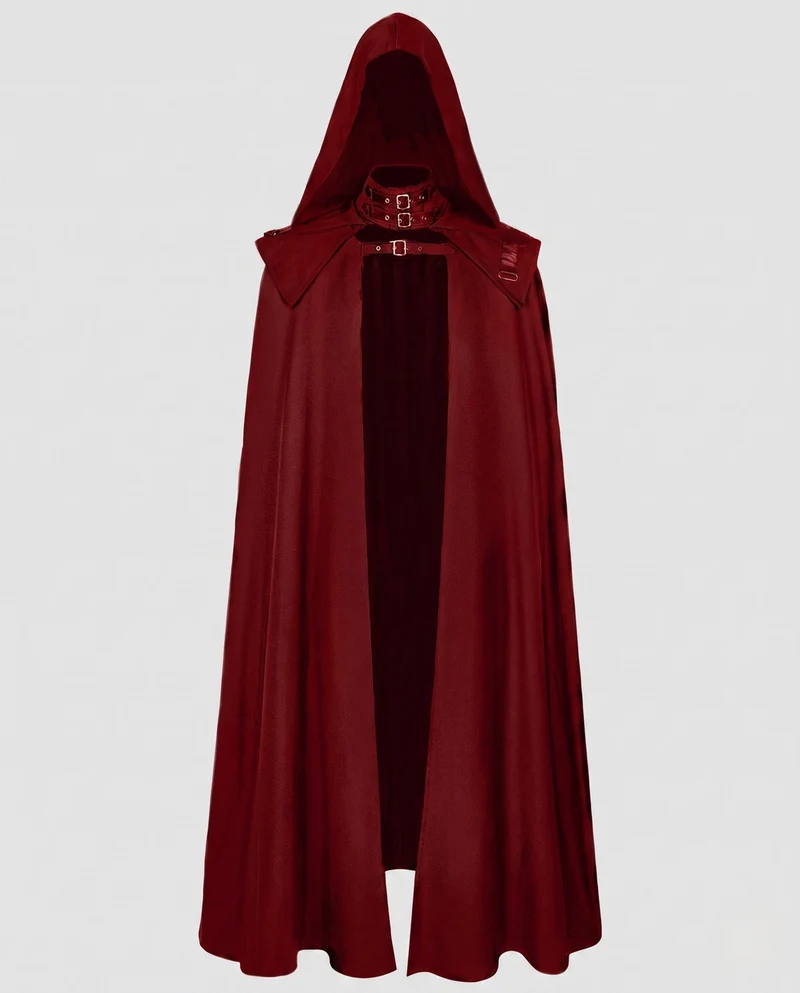 Damen eleganter Kapuzenumhang mit kunstvollen Details Nord Taschen